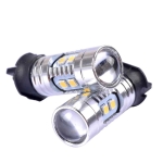 Комплект от 2 броя LED крушки PW24W / PWY24W – 2323 SMD, бяла светлина 6000K, 360°, 12–30V, Canbus без грешки