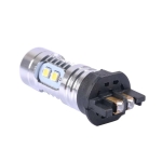 Комплект от 2 броя LED крушки PW24W / PWY24W – 2323 SMD, бяла светлина 6000K, 360°, 12–30V, Canbus без грешки