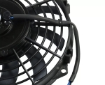 Универсален електрически вентилатор за радиатор – 9 инча (23 см), 12V, 80W, ABS и стомана, безшумен