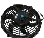Универсален електрически вентилатор за радиатор – 10 инча ( 25см), 12V, 80W, ABS и стомана, безшумен
