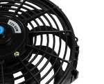 Универсален електрически вентилатор за радиатор - 12 инча (30см.), 12V, 80W, ABS и стомана, безшумен