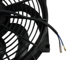 Универсален електрически вентилатор за радиатор – 14 инча(36см), 12V, 80W, ABS и стомана, безшумен