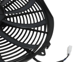 Универсален електрически вентилатор за радиатор – 16 инча(41см), 12V, 160W, ABS и стомана, безшумен