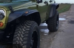 Гумен уширител протектор за калници за offroad офроуд джип SUV микробус автомобил 3cm x 3m черен