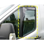 Комплект от 2бр. ветробрани за FORD TRANSIT - 2014+
