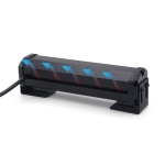 Комплект 2 Броя С Контролер 12.5 cm Сигнална Аварийна Блиц Маяк Led Бар Лампа Пътна Помощ Платформа