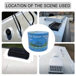 Бутилова Изолационна Лента за Покриви - 10см х 5м - RV ROOF TAPE