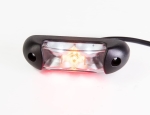 LED габарит, токос, 12V-24V, бяла, червена и оранжева светлина - за ремаркета, платформи, камиони и др.
