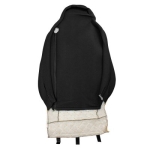 Комплект 1+1 тапицерия от еко кожа за MAN TGX EURO 6 2021+ - бежово-черно