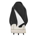 Комплект 1+1 тапицерия от еко кожа за MAN TGX EURO 6 2021+ - бежово-черно