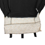 Комплект 1+1 тапицерия от еко кожа за MAN TGX EURO 6 2021+ - бежово-черно