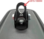 Универсално външно странично огледало за обратно виждане 26х17см за камион автобус строителни и селскостопански машини багери кемпери и др.