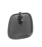 Универсално външно странично огледало за обратно виждане 18.5х14см за камион трактор строителни и селскостопански машини багери кемпери и др.