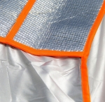 Водоустойчиво покривало против градушка с алуминиево покритие за автомобил, SUV, размер XXL - 520cm