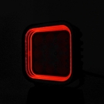 64W LED Халоген Бял, Разпръсната светлина с жълта и червена DRL светлина 12V-24V