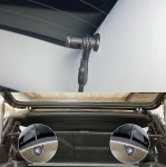 Комплект 2 бр. Щипки / Пинове за корда на кора на багажник - OEM: 1M6867574A - AUDI, SEAT, SKODA, VW