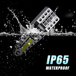 Комплект 2 бр. LED крушки T10, W5W, CANBUS, 6000K бяла светлина, 200 лумена,  12V – блистер