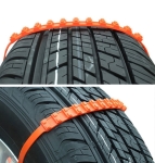 10 броя универсални PVC / ПВЦ вериги за сняг, лед, кал. 14"-19" цола гуми. Бърз и лесен монтаж