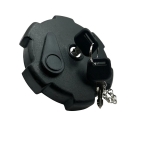 Капачка за резервоар с ключалка, 2 ключа и верижка – за камиони DAF, MAN, Mercedes, Volvo, Renault, Iveco