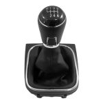 Топка скоростен лост с маншон от еко кожа  6 скорости за VW Golf Mk 5, Mk 6, Scirocco Mk3, Jetta Mk6, VW EOS ОЕМ 1K0711113