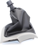 Топка за скоростен лост + маншон с рамка за Fiat Ducato, Peugeot Boxer и Citroen Jumper – 6 скорости – OEM 1608508580 / 46314090 / 55348945