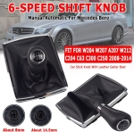 Топка Скоростен Лост с Маншон От Еко Кожа За Mercedes Benz C-class W204 E-class C207 W212 6 Скорости ОЕМ A2042672410