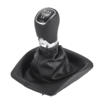 Топка Скоростен Лост с Маншон От Еко Кожа За Skoda Octivia II 5 Скорости ОЕМ 1Z0711141B9B9