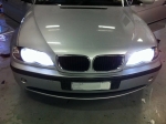 Комплект H8 40W LED Angel Eyes крушки за BMW – CANBUS, бяла светлина
