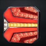 LED Стоп с 4 Функции за Ремарке / Камион – НЕОН габарит, стоп , динамичен мигач, задна светлина, 24V