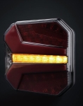 Комплект LED Стопове с 4 Функции за Ремарке / Камион – НЕОН габарит, стоп , динамичен мигач, задна светлина, 24V