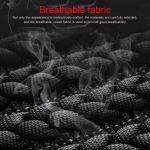 Комплект Луксозна универсална тапицерия кожа с текстил, Черна с червен и бял акцент,  За Предни и Задни седалки