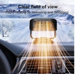 Автомобилна печка с вентилатор 4 сезона 12V 150W – режим отопление / вентилатор, размразяване и обезпотяване, въртяща стойка