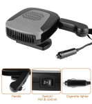 Автомобилна печка с вентилатор 4 сезона 12V 150W – режим отопление / вентилатор, размразяване и обезпотяване