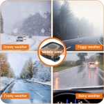 Автомобилна печка с вентилатор 4 сезона 12V 150W – режим отопление / вентилатор, размразяване и обезпотяване