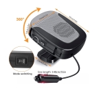Автомобилна печка с вентилатор 4 сезона 12V 150W – режим отопление / вентилатор, размразяване и обезпотяване