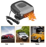 Автомобилна печка с вентилатор 4 сезона 12V 150W – режим отопление / вентилатор, размразяване и обезпотяване