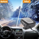 Автомобилна печка с вентилатор 4 сезона 12V 150W – режим отопление / вентилатор, размразяване и обезпотяване
