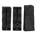 Комплект 2 бр. автомобилни повдигащи / нивелиращи рампи за каравана, кемпер и ремарке 5T + чанта за съхранение