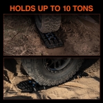 Комплект 2 бр. подложки против буксуване за допълнително сцепление на гуми 104 x 28 см