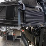 Монтажен комплект маслен радиатор 16 реда AN10 с маркучи, сандвич адаптер и фитинги – универсален