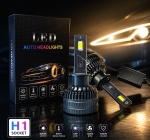 Комплект LED крушки H1 – 12V-24V  60W  6500LM  6000K CANBUS без грешки