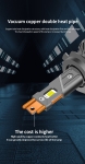 Комплект LED крушки H1 – 12V-24V  60W  6500LM  6000K CANBUS без грешки