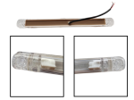 Червен LED габарит/контурна светлина – 6 Диода  24V  240 mm