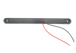 Жълт LED габарит / маркер – Опушен  15 Диода  12V-24V  240 mm