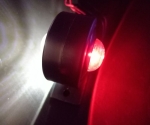 Мини LED Габаритна Светлина тип рогче - Червен / Бял  12V-24V