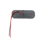 Жълта LED Габаритна светлина / маркер - 12 диода 12V-24V