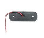 Бяла LED Габаритна светлина / маркер - 12 диода 12V-24V