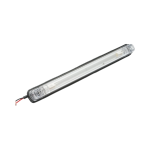 Бял LED габарит/контурна светлина – 6 Диода 24V 240 mm