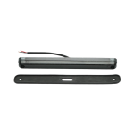 Червен LED Габарит / Маркер - Опушен 16 диода 12V-24V 235mm