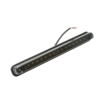 Червен LED Габарит / Маркер - Опушен 16 диода 12V-24V 235mm